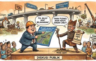 Antara Beton Tol dan Akar Adat Minangkabau
