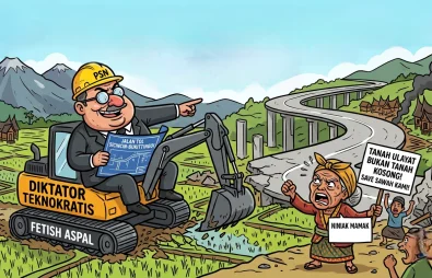 Diktator Teknokrasi dan Matinya Kemanusiaan Dalam Trase Jalan TOL