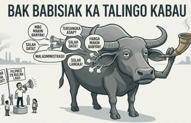 Laksana Berbisik ke Telinga Kerbau