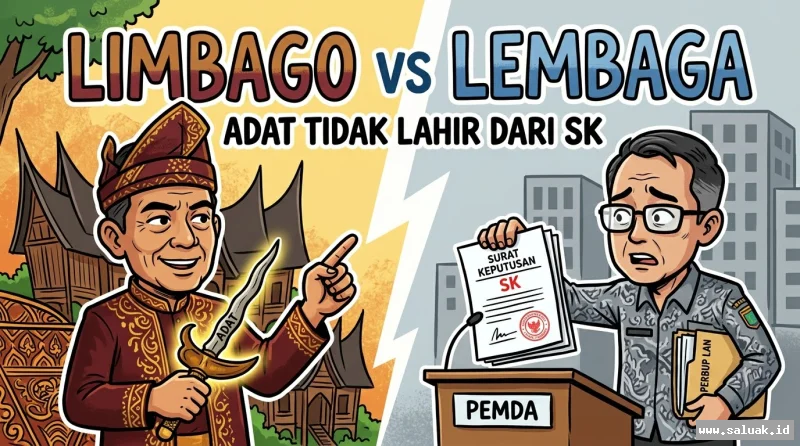 LIMBAGO VS LEMBAGA: ADAT TIDAK LAHIR DARI SK